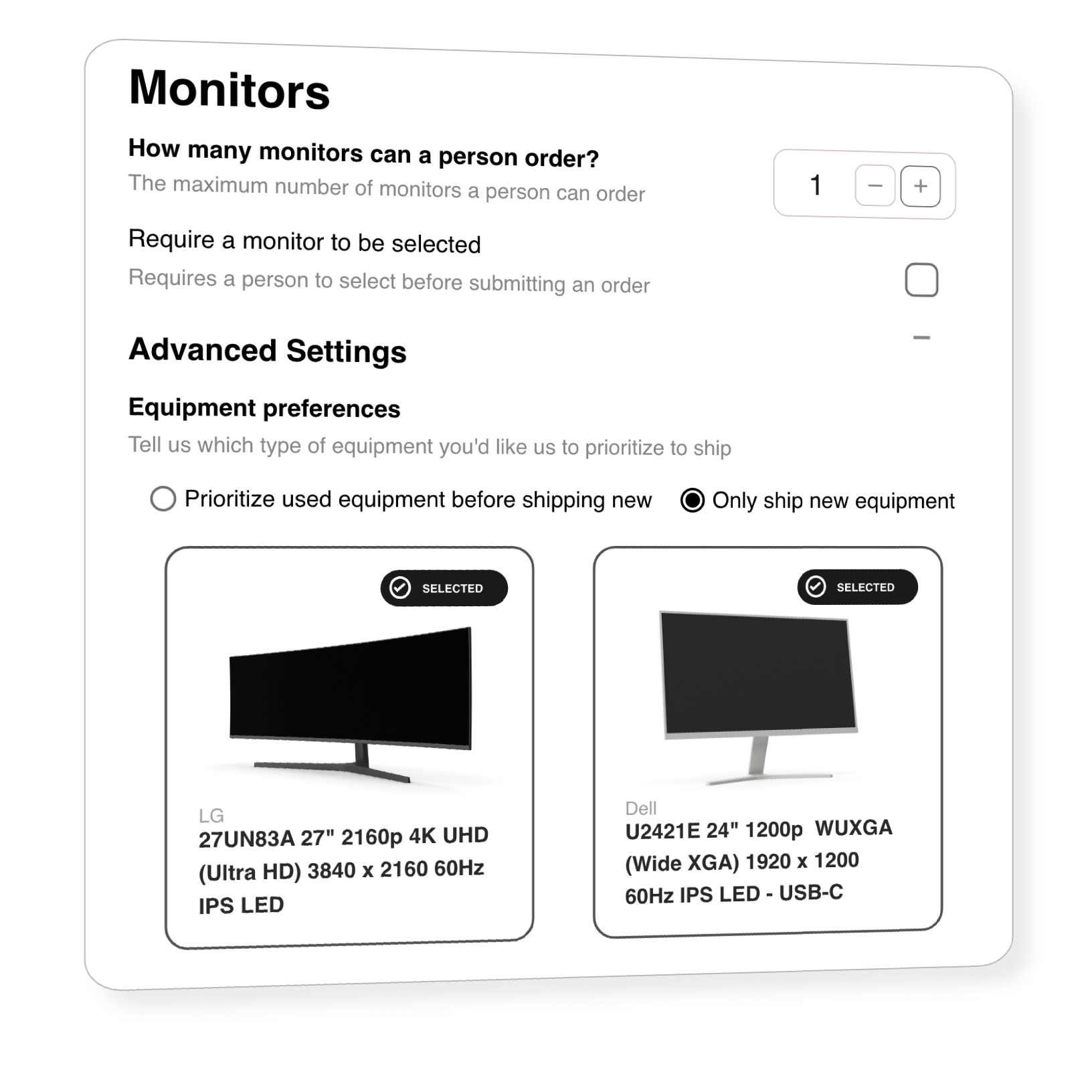 Flexible catalog management